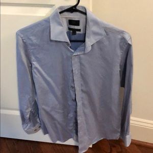 Banana Republic Monogram Slim Fit Dress Shirt.